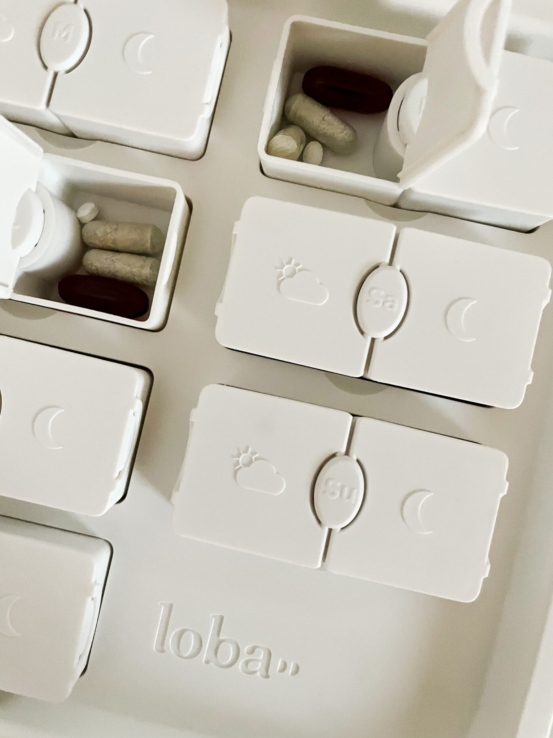 Loba pill organizer on the 2023 holiday gift guide